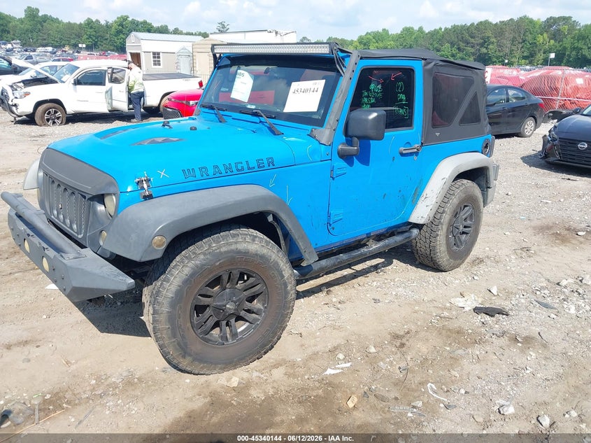 1C4AJWAG4CL144105 2012 Jeep Wrangler Sport photo 1