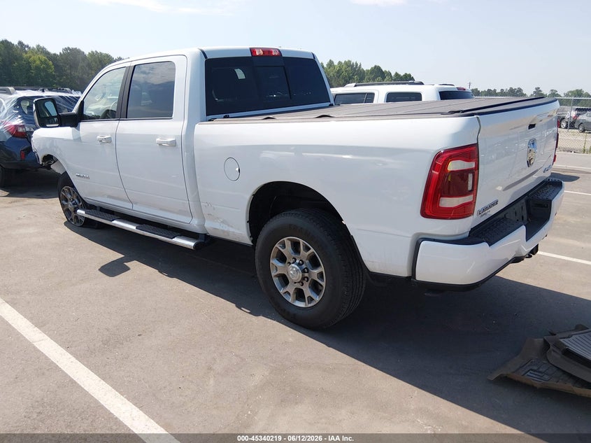 Vin: 3c6ur5fj4pg646353, lot: 45838153, ram 2500 laramie  4x4 6'4 box 20233