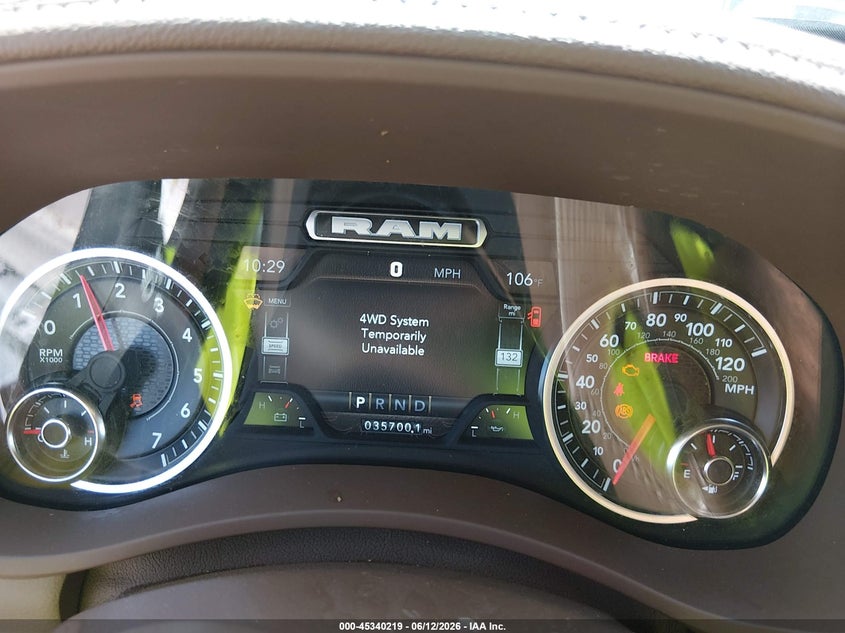 2023 Ram 2500 Laramie 4X4 6'4 Box VIN: 3C6UR5FJ4PG646353 Lot: 45340219