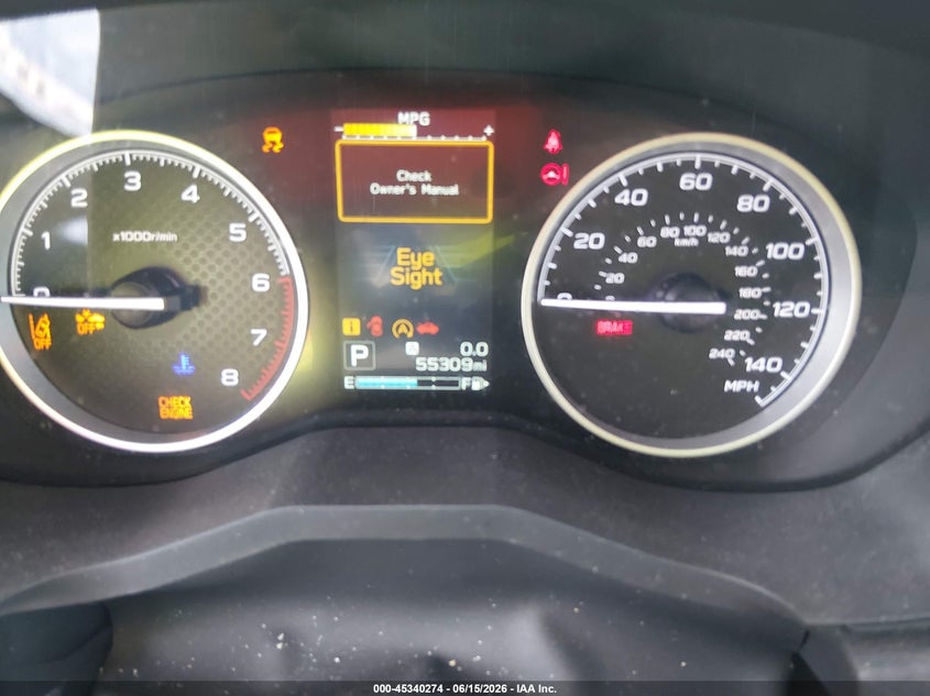 2019 SUBARU FORESTER auction photo 7