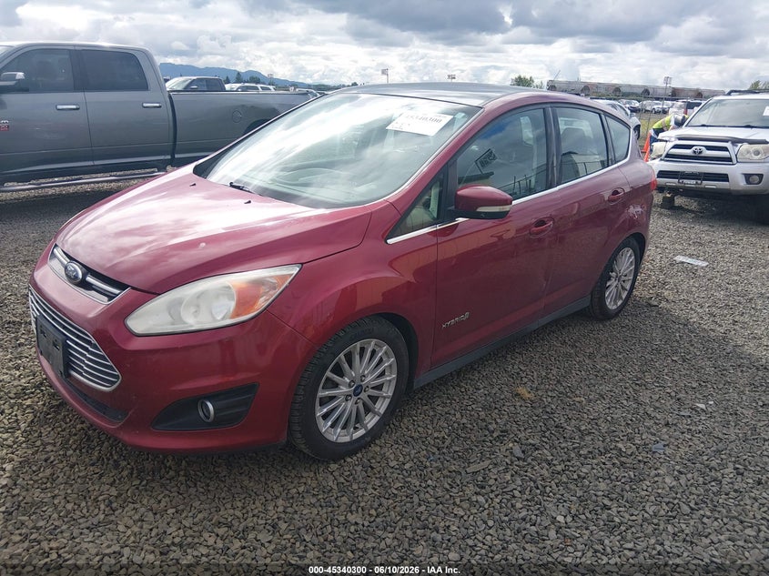 Vin: 1fadp5bu3dl509570, lot: 45838236, ford c-max hybrid sel 20132