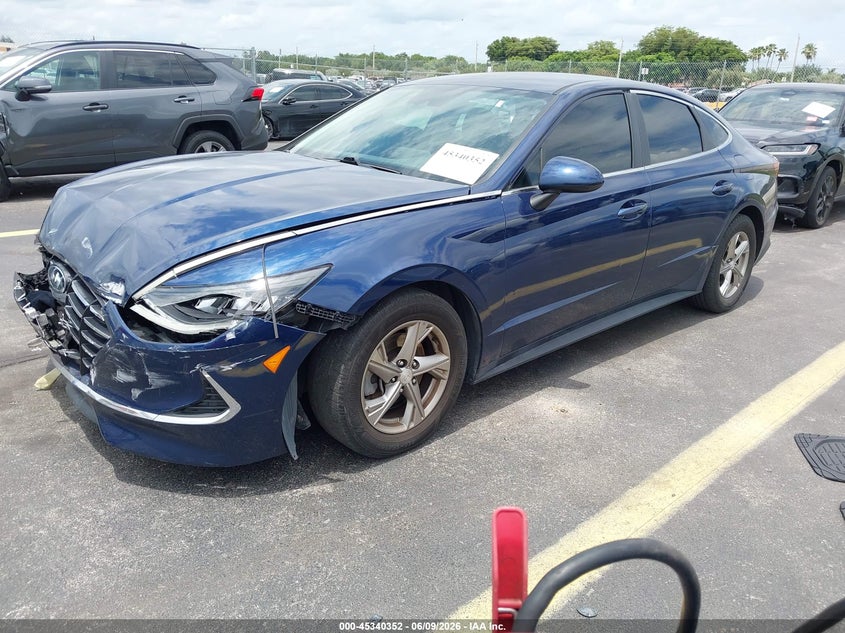 2021 Hyundai Sonata Se 5NPEG4JA2MH126871 photo 1