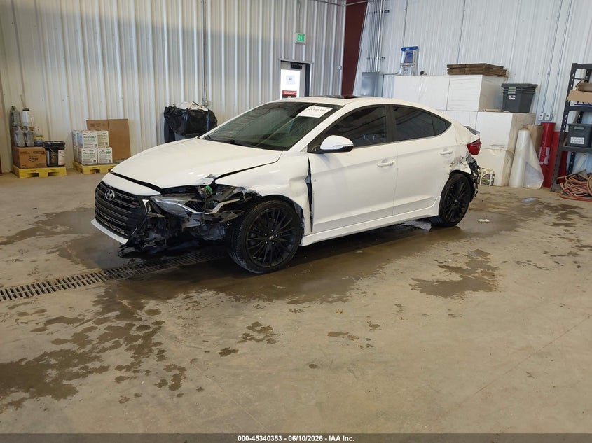2017 HYUNDAI ELANTRA auction photo 2
