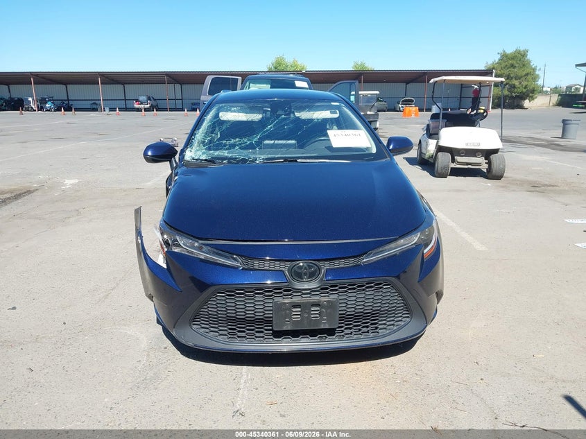 VIN JTDEPMAEXMJ145260 2021 TOYOTA COROLLA LE