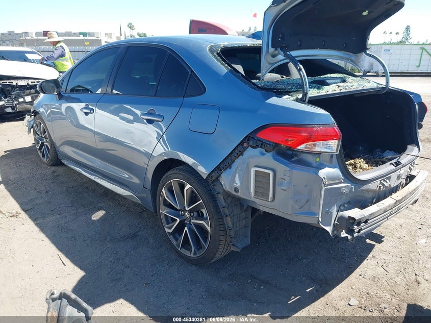 VIN JTDS4MCE3MJ060740 2021 TOYOTA COROLLA SE