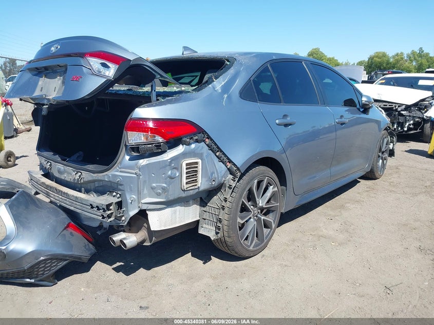 VIN JTDS4MCE3MJ060740 2021 TOYOTA COROLLA SE