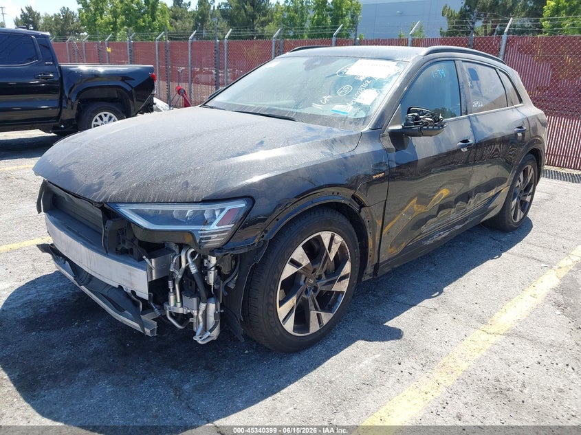 Vin: wa1aaage5mb028762, lot: 45838335, audi e-tron premium quattro 20212