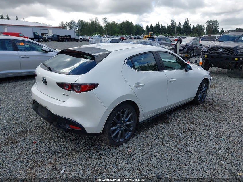 Vin: jm1bpbmm5k1124193, lot: 45838378, mazda mazda3 preferred package 20194