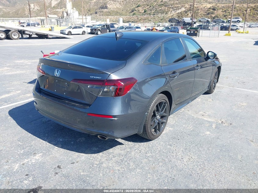 2025 HONDA CIVIC auction photo 4