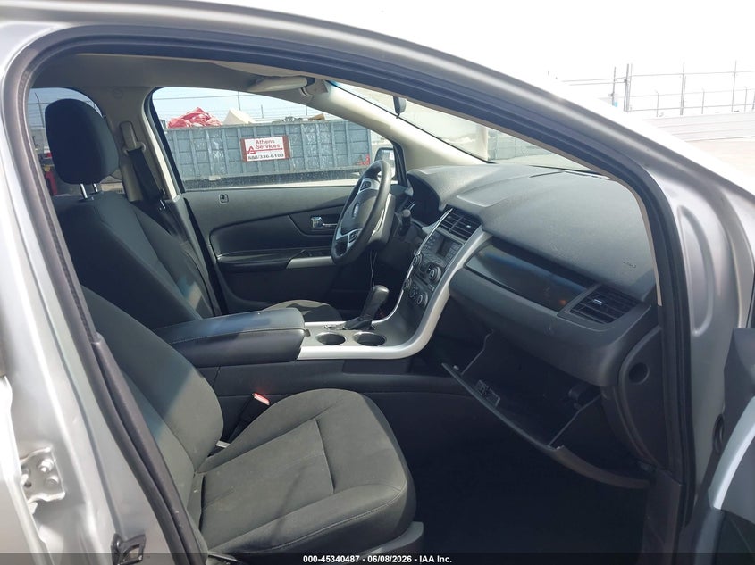 2012 Ford Edge 3.5 Se silver Lot 111045340487 Vin 2FMDK3GC1CBA54452