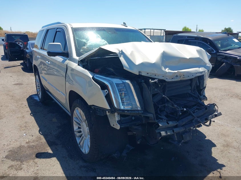 Vin: 1gys4dkjxgr168495, lot: 45838430, cadillac escalade platinum 20161