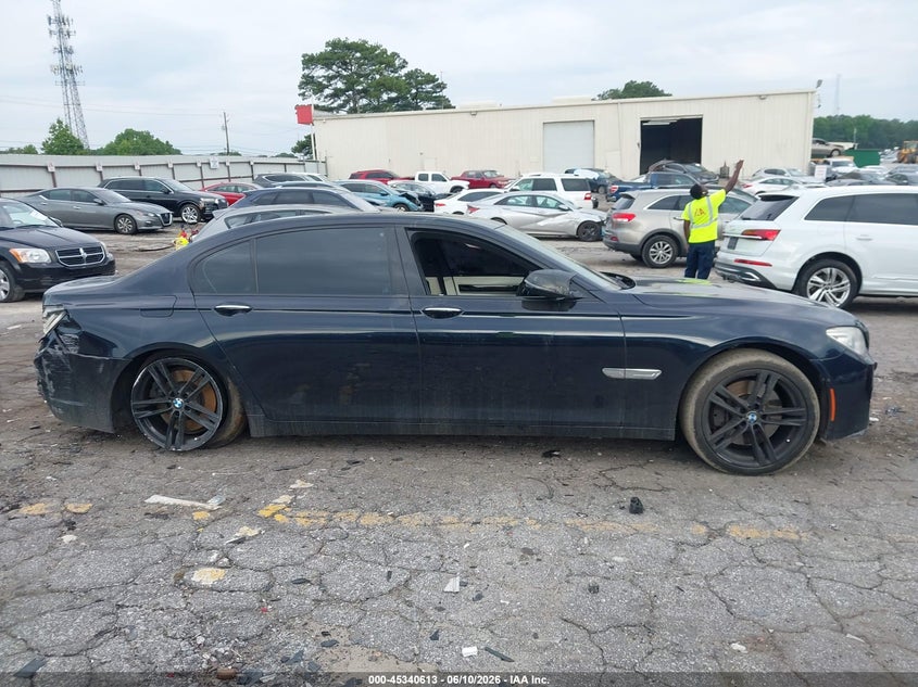 2015 BMW 750Li VIN: WBAYE8C51FD781054 Lot: 45340613