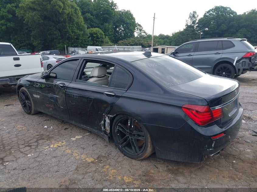 2015 BMW 750Li VIN: WBAYE8C51FD781054 Lot: 45340613