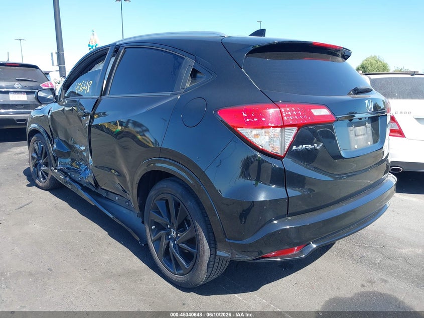 VIN 3CZRU5H13MM714448 2021 HONDA HR-V 2WD SPORT