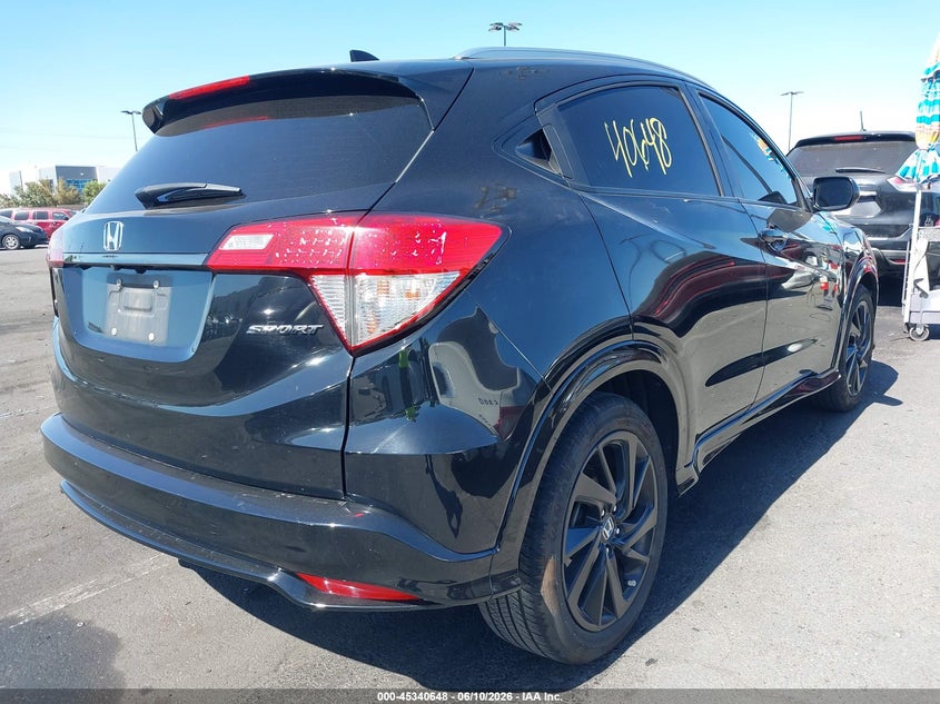 VIN 3CZRU5H13MM714448 2021 HONDA HR-V 2WD SPORT