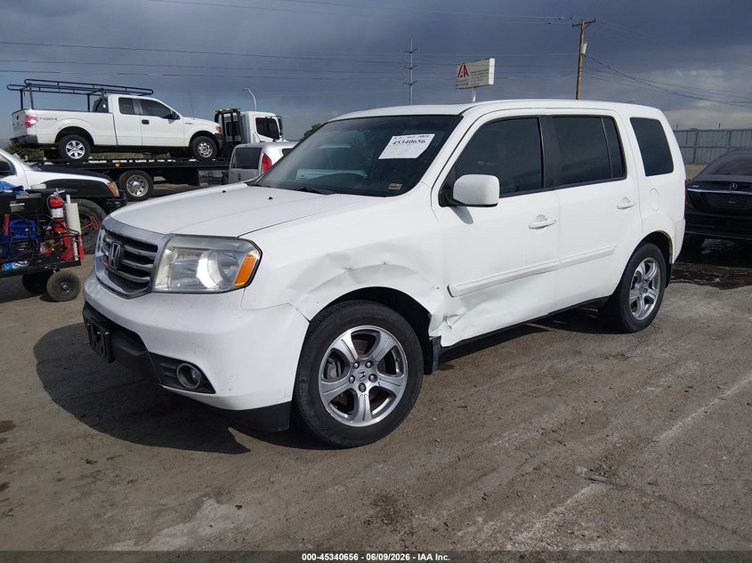 2012 HONDA PILOT auction photo 2