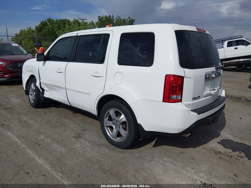 2012 HONDA PILOT auction photo 3