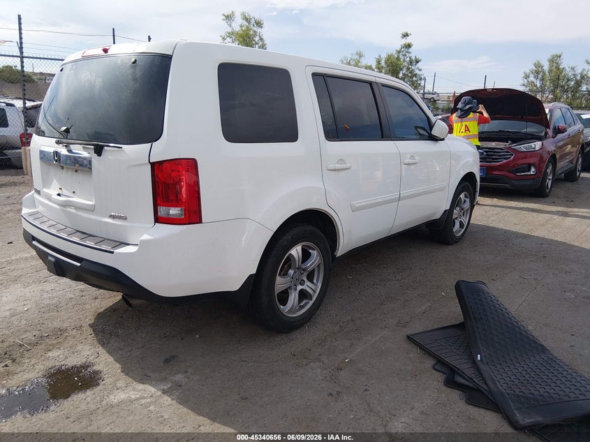 2012 HONDA PILOT auction photo 4