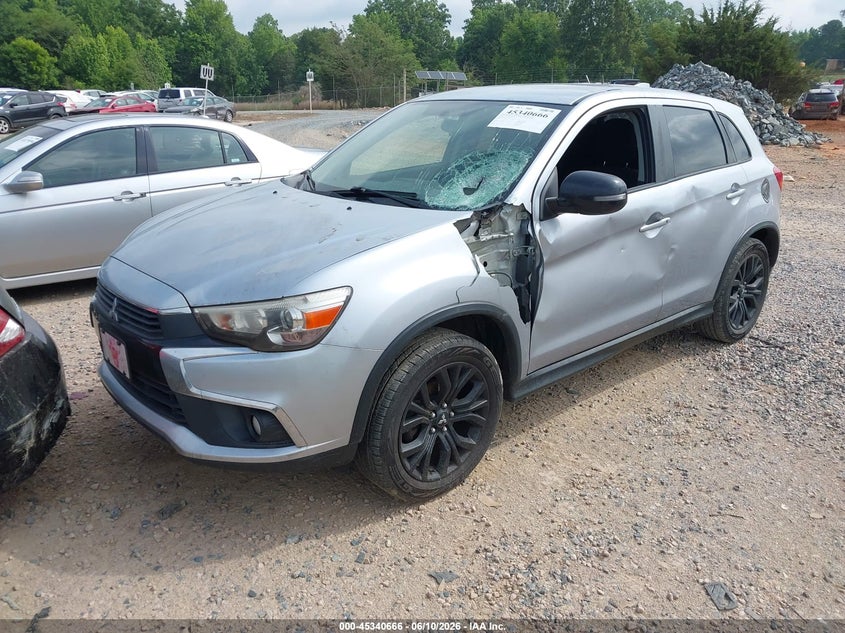 Vin: ja4ar3au1hz043535, lot: 45838602, mitsubishi outlander sport 2.0 es/2.0 le 20172