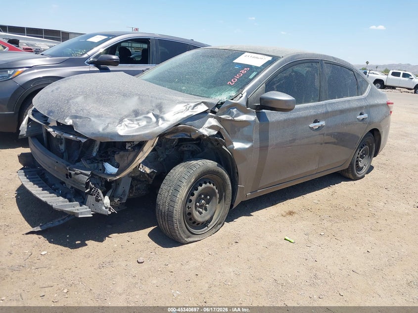 2015 NISSAN SENTRA auction photo 2
