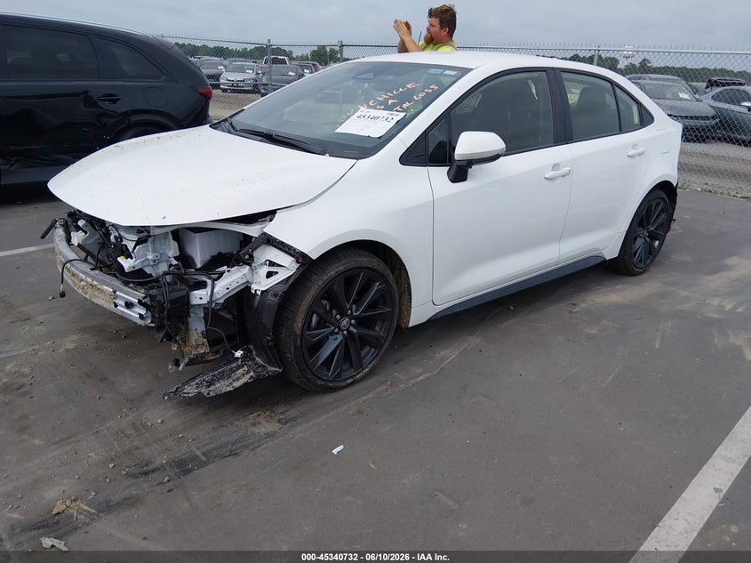 2026 TOYOTA COROLLA SEDAN 1.8L I-4 DOHC, VVT, 96HP