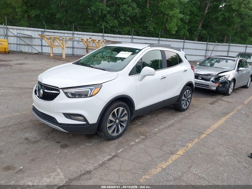 Vin: kl4cjgsb0lb043628, lot: 45838676, buick encore awd essence 20202