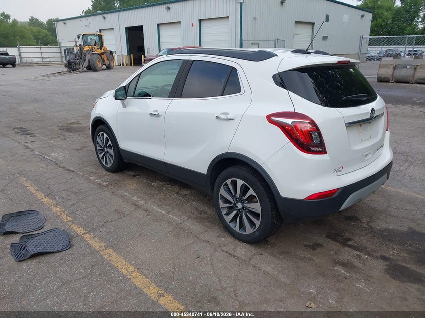Vin: kl4cjgsb0lb043628, lot: 45838676, buick encore awd essence 20203