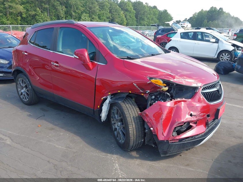 Vin: kl4cj1sbxjb677393, lot: 45838680, buick encore sport touring 2018 img_1