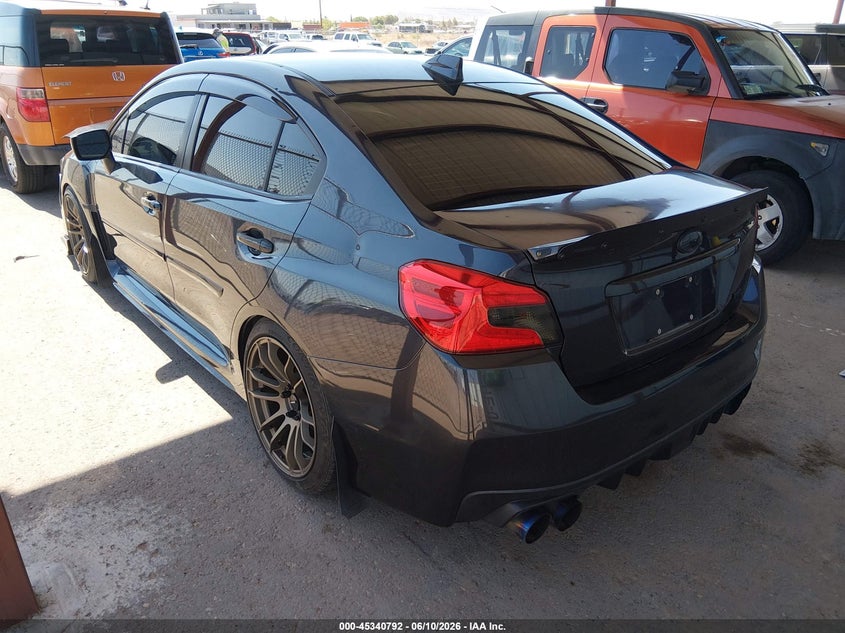 Vin: jf1va1f60j9816813, lot: 45838728, subaru wrx limited 20183
