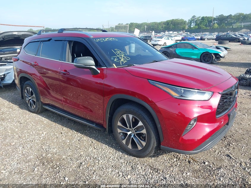Vin: 5tdhzrbh7ms078245, lot: 45838736, toyota highlander xle 2021 img_1