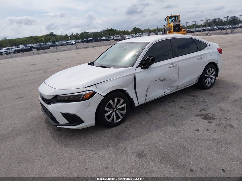 2023 Honda Civic Lx 2HGFE2F23PH533144 photo 1