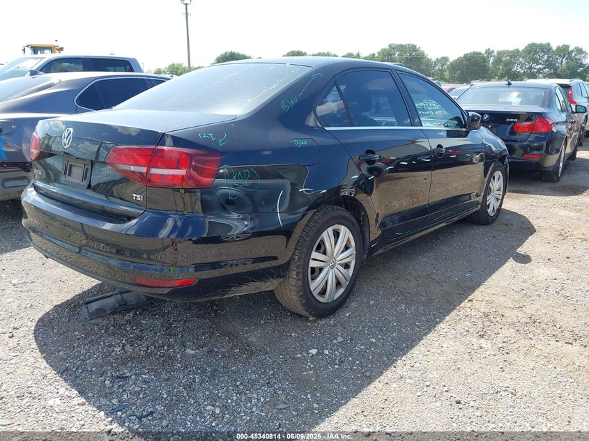 2017 VOLKSWAGEN JETTA auction photo 4