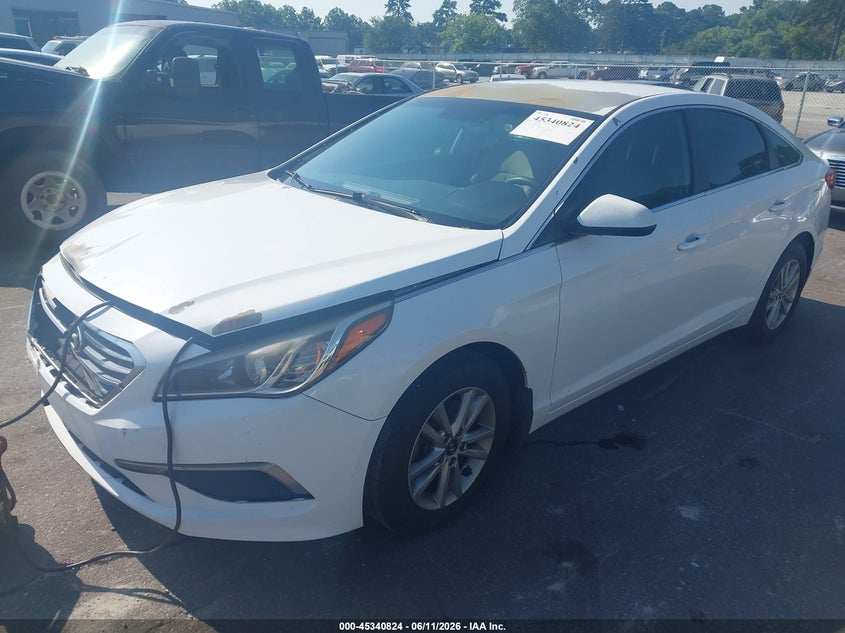 2016 Hyundai Sonata Se 5NPE24AF7GH326093 photo 1
