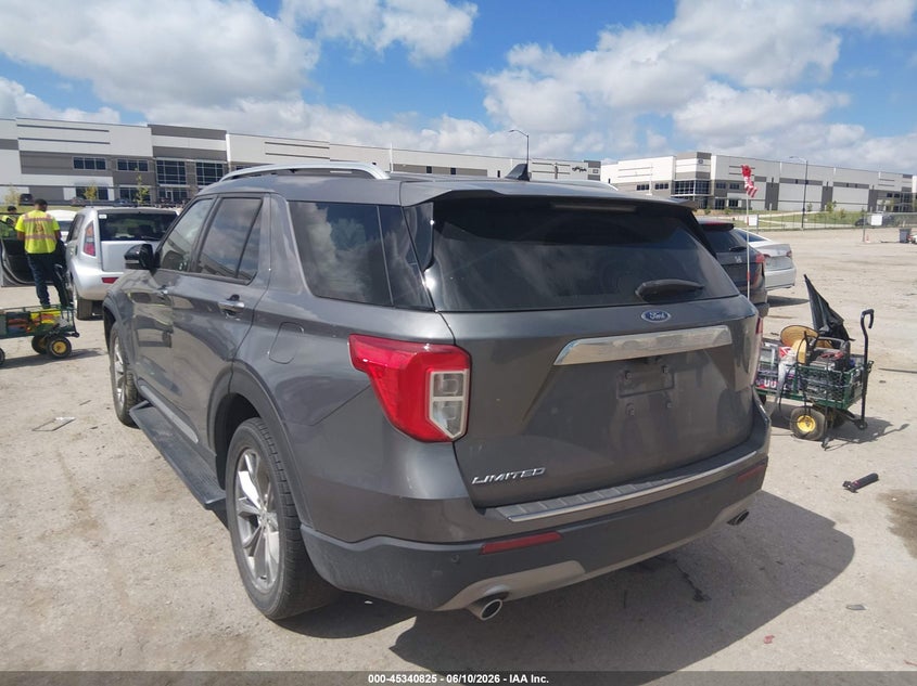 Vin: 1fmsk7fh5nga63940, lot: 45838761, ford explorer limited 20223