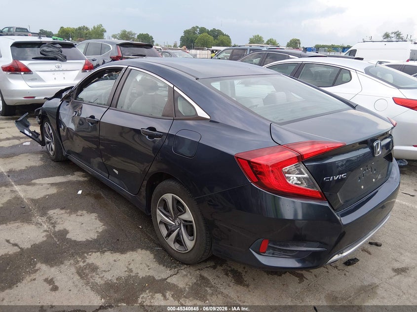 2019 HONDA CIVIC SEDAN 2.0L I-4 DOHC, VVT, 158HP