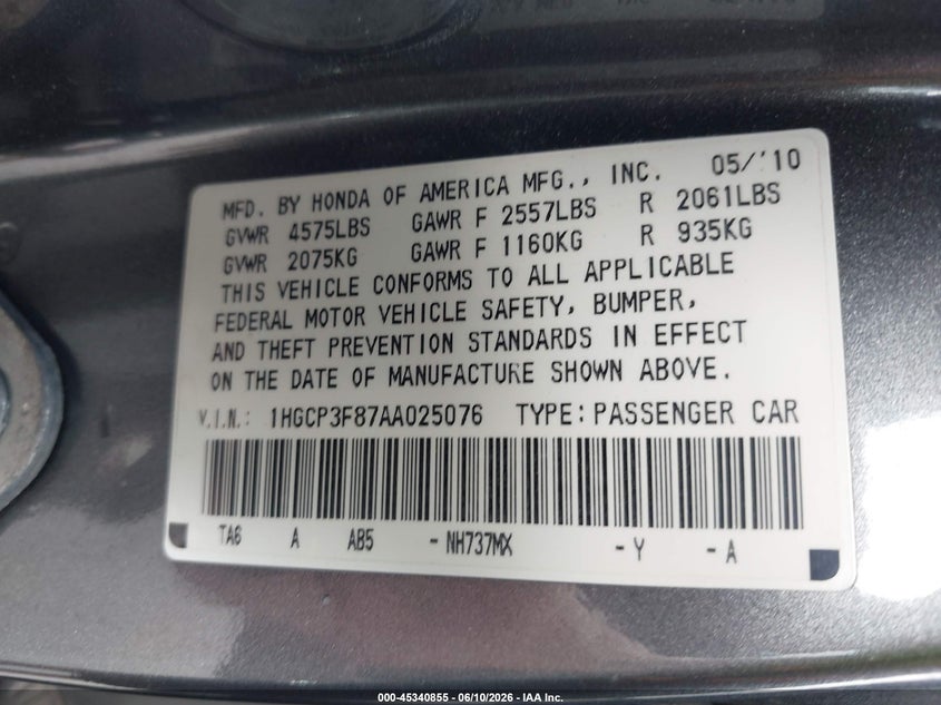 AtlanticExpress - Honda Accord