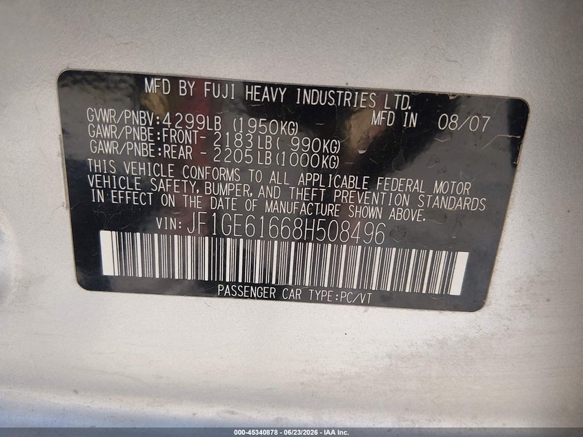 AtlanticExpress - Subaru Impreza