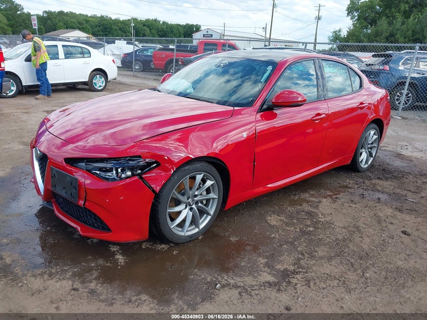 Vin: zarfanbn4p7670185, lot: 45838839, alfa romeo giulia ti awd 20232