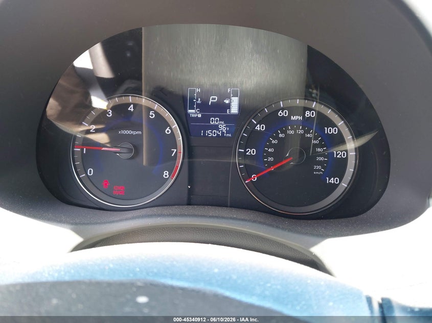 2016 HYUNDAI ACCENT SEDAN 1.6L I-4 DI, DOHC, VVT, 137HP