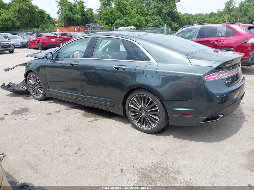 2016 LINCOLN MKZ HYBRID auction photo 3