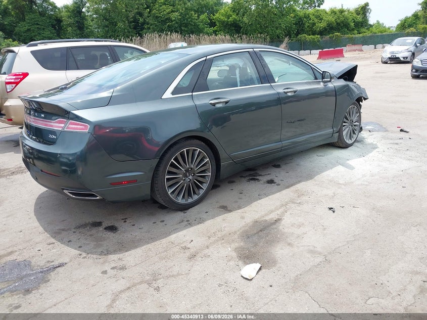 2016 LINCOLN MKZ HYBRID auction photo 4
