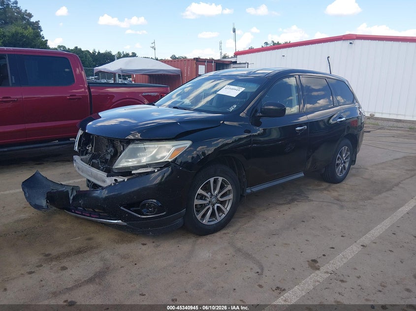 2013 NISSAN PATHFINDER auction photo 2
