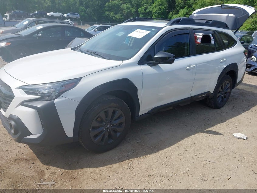 Vin: 4s4btalc8p3181249, lot: 45838903, subaru outback onyx edition 20232