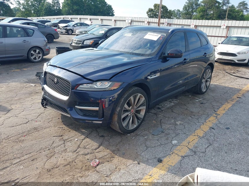 Vin: sadcl2fx2ja295042, lot: 45838945, jaguar f-pace 25t r-sport 20182