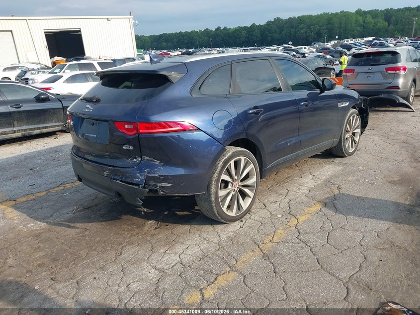 Vin: sadcl2fx2ja295042, lot: 45838945, jaguar f-pace 25t r-sport 20184