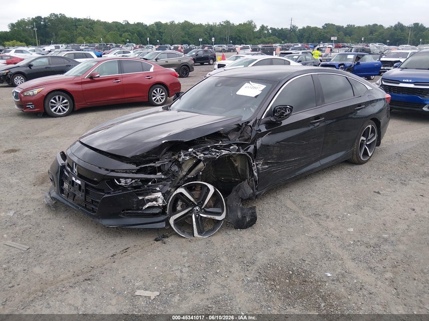 VIN 1HGCV1F3XJA094469 2018 HONDA ACCORD SPORT