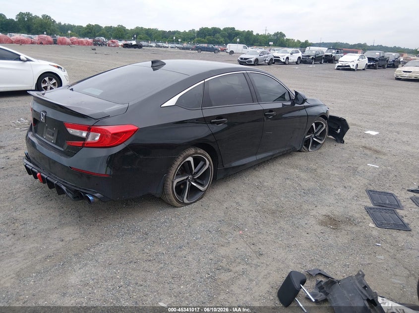 VIN 1HGCV1F3XJA094469 2018 HONDA ACCORD SPORT