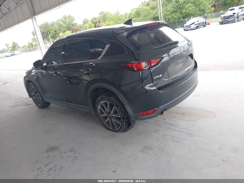 Vin: jm3kfadl0h0155779, lot: 45838973, mazda cx-5 grand touring 20173