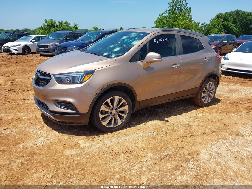 Vin: kl4cjasb1jb716369, lot: 45838977, buick encore preferred 20182