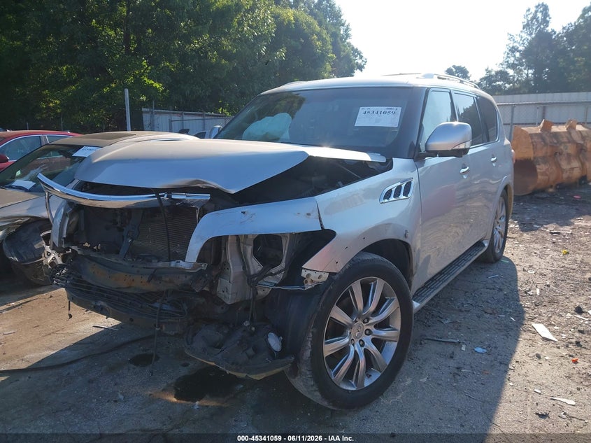 2012 Infiniti Qx56 VIN: JN8AZ2NE4C9020170 Lot: 45341059